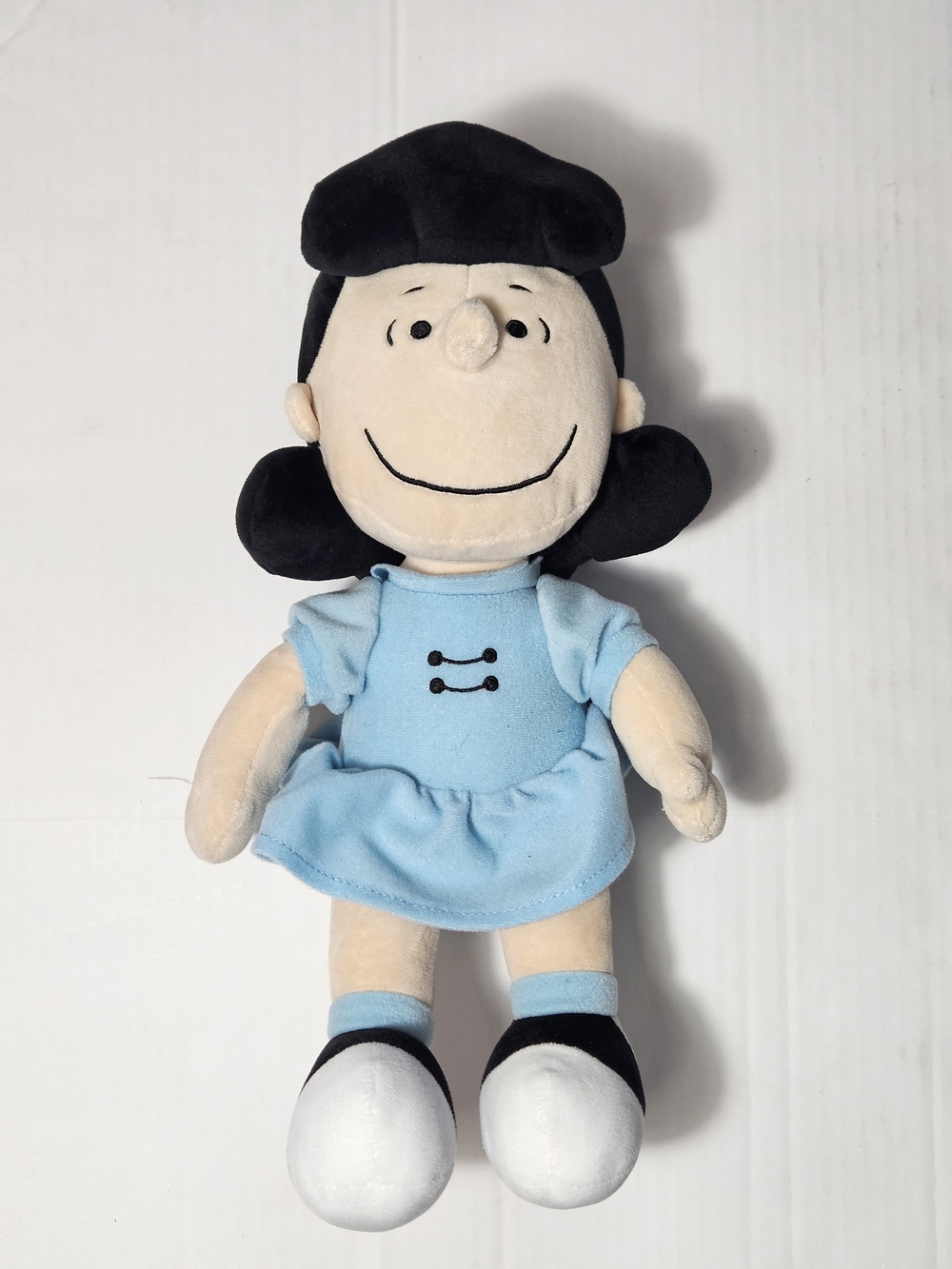 Plush Lucy Character Doll in Light Blue Dress - Soft Kids Stuffed Toy